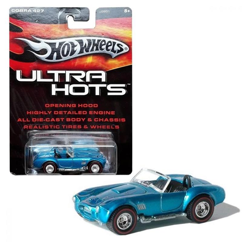 ミニカー Hot Wheels Cobra 427 Ultra Hots Hot Wheels Shelby Cobra 427 Ultra Hots 1:64 J2851 - Carrinho de
